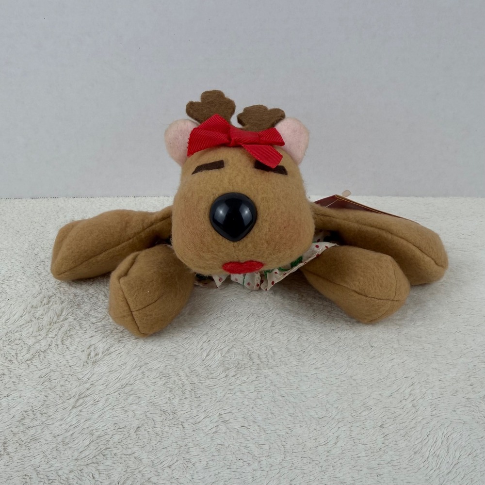 Vintage‎ Rhonda Reindeer Burger King Plush 1987, Rodney&Friends Hallmark 1984